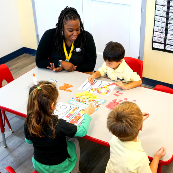 Preschool excellence: Engaging activities for early learners at Kid City USA, fostering curiosity and growth.